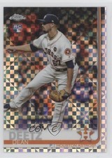 2019 Topps Chrome Mega Box X-Fractor Dean Deetz #79 0i1b