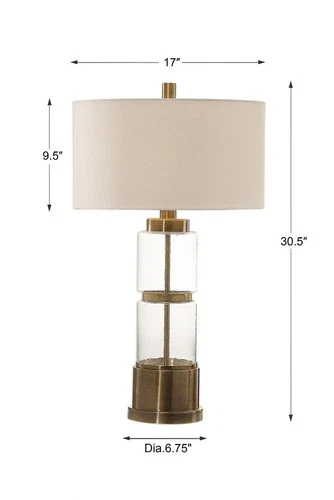 Vaiga - 1 Light Table Lamp Lamps Uttermost 27830-1 - Picture 8 of 9