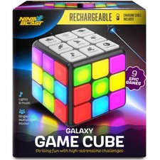 Rechargeable Game Activity Cube - Toys for Boys and Girls - 9 Fun Brain  Memo...