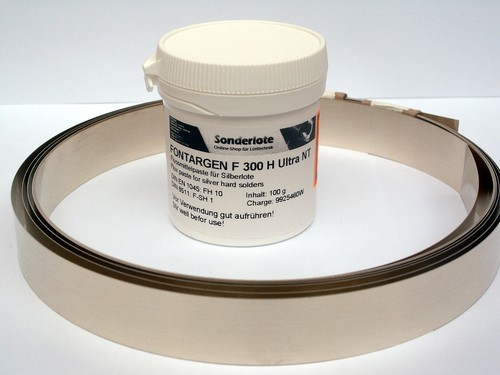 Format Flussmittel Per Saldobrasatura Argento CUFE Nr.1 - Flacone 100g
