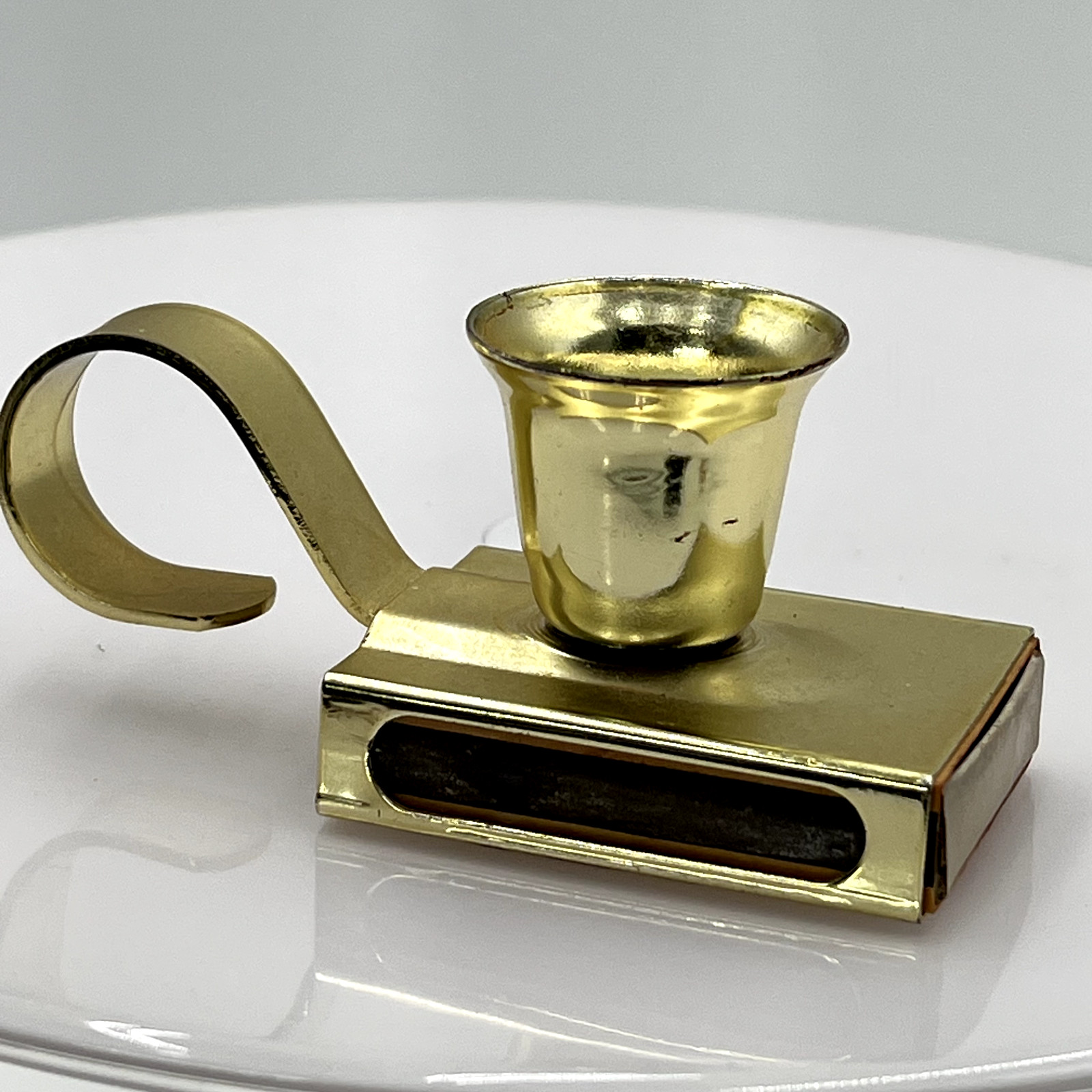 With Match Box Storage And Handle To Carry