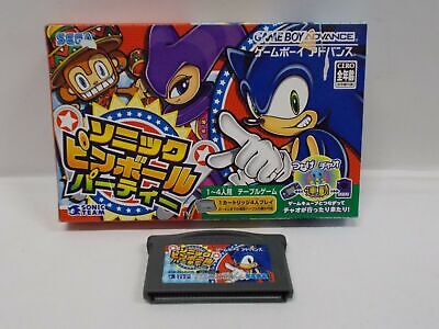 Sonic Pinball Party (Nintendo Game Boy Advance, 2003) for sale online