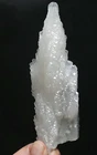 5'' 125g New Find Natural White Feather Calcite Point Specimen Hubei