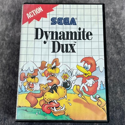 Dynamite Dux Sega Master System Spiel - mit Handbuch Classic Beat 'em up