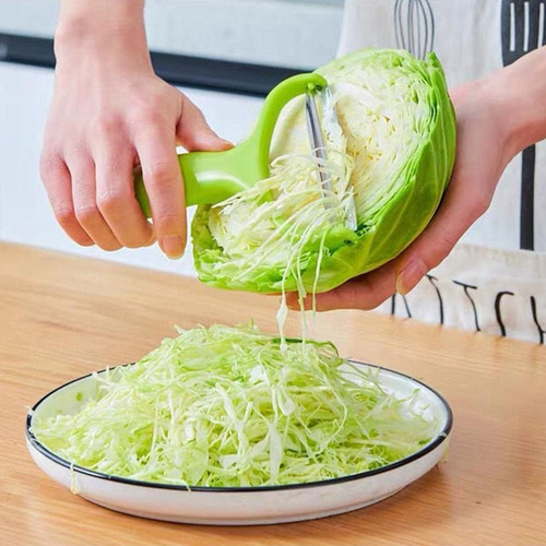 Tritatutto Cavolo Verde,Taglierina Verdure Affettatrice Cavoli,Frutta Acciaio Inox - Foto 10 di 12