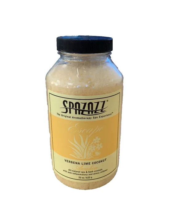 Verbena Lime Coconut Hot Tub Crystal Fragrance Spazazz