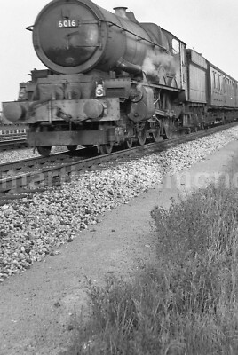 Moreton Sidings 6016 King Edward V May 1961 Railway Negative RN052