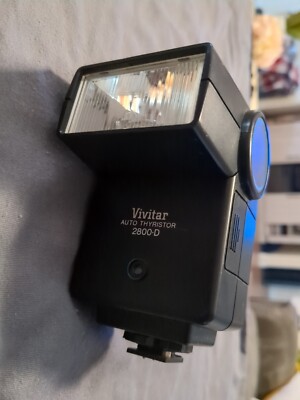 Vivitar Auto Thyristor 2800•D Electronic Flash With Manual