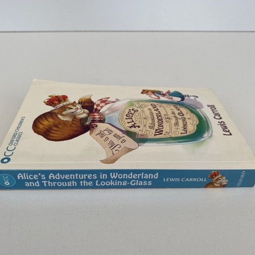 Alices adventures in wonderland Paperback Lewis Carroll Oxford Children Classic - Picture 7 of 8