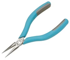 Erem 2411P 5” Fine Point Needle Nose Pliers Smooth Jaws with Ergonomic Han