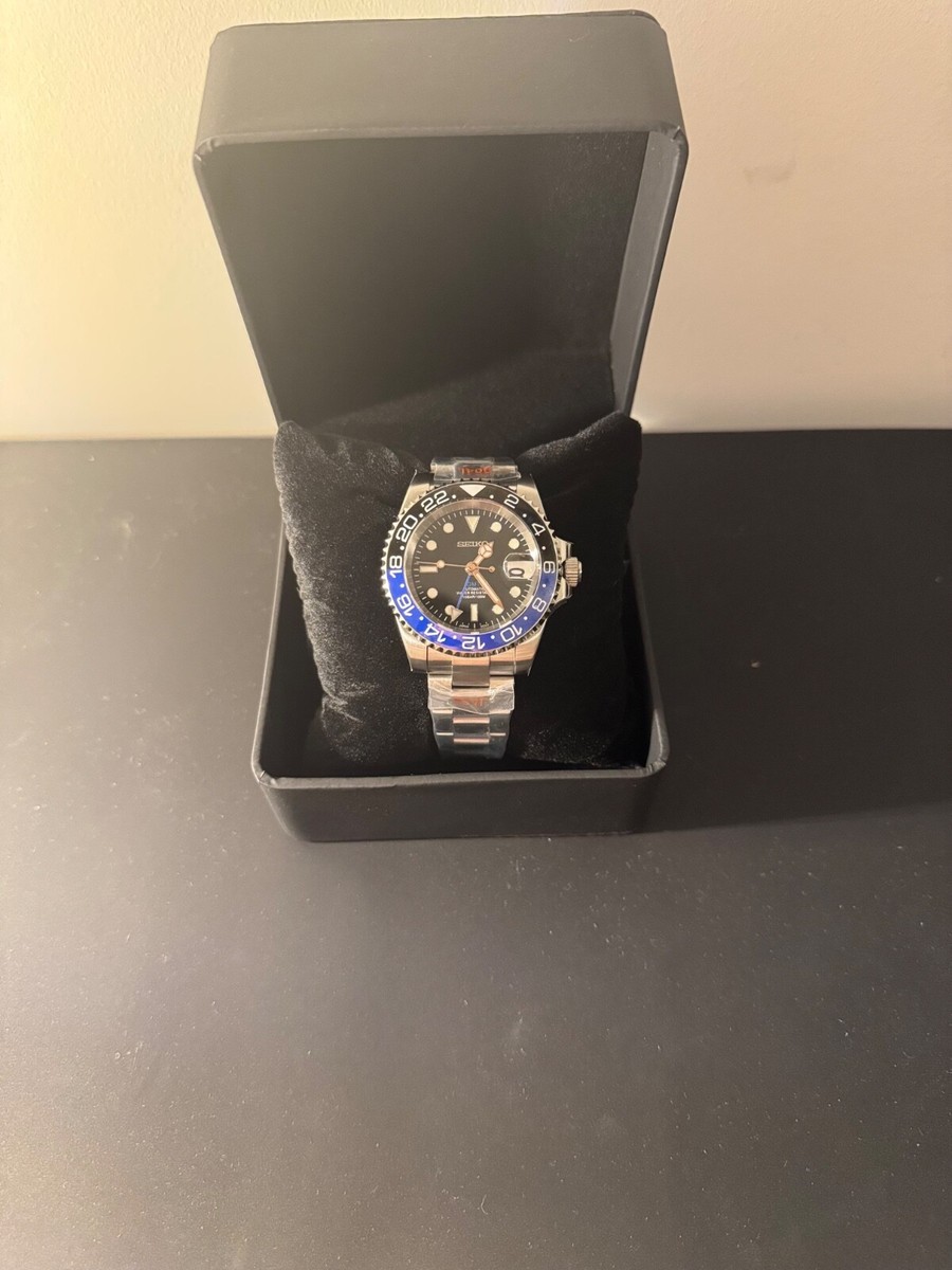 Seiko Batman GMT Watch Mod | eBay