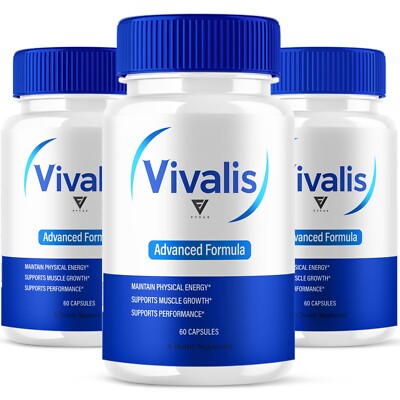 (3 Pack) Vivalis Pills Vivales Advanced Performance Supplement (180 Capsules)