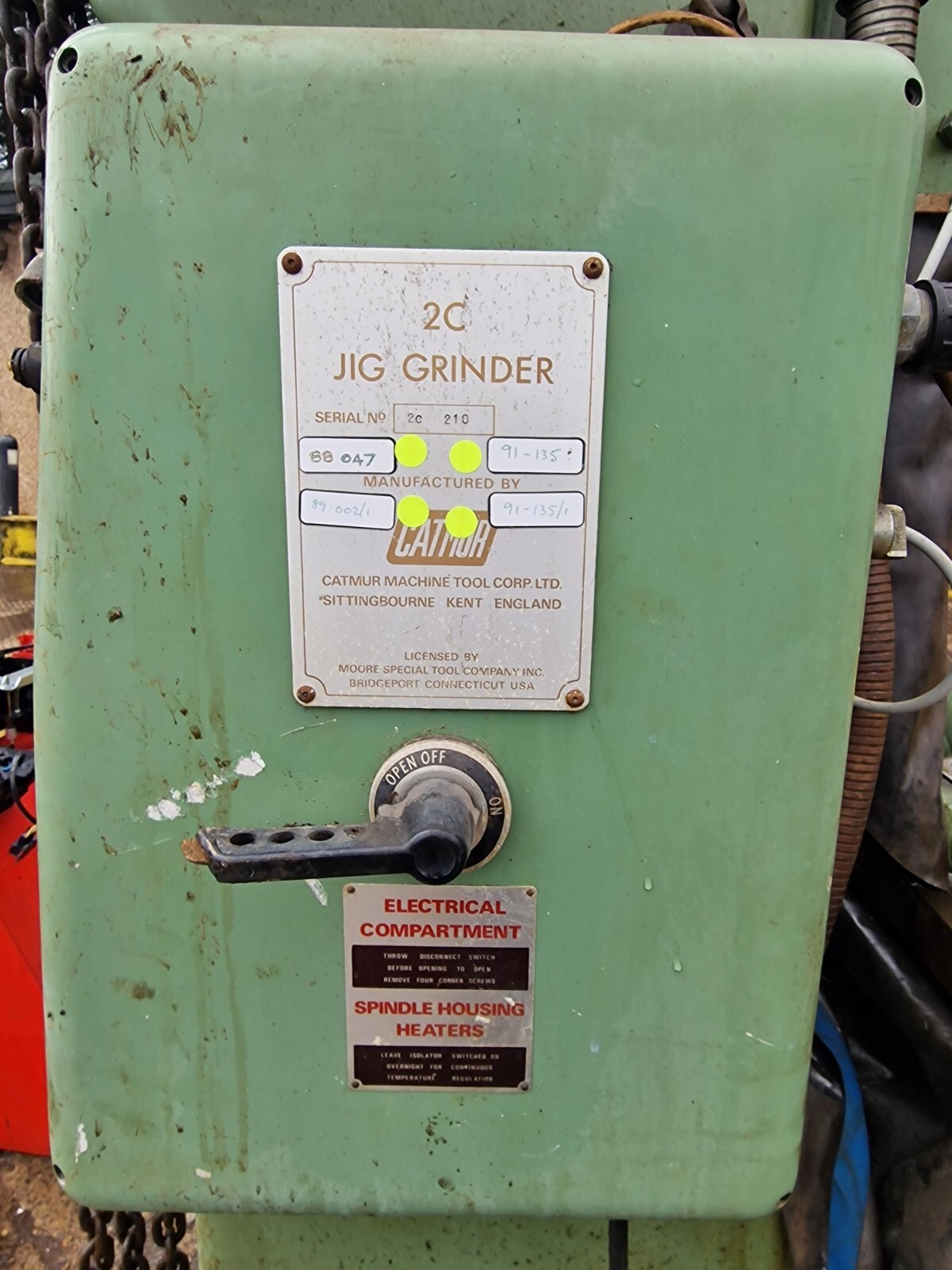 Moore Jig Grinder 2C Spares & Repairs eBay
