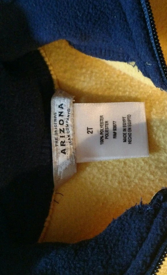 Arizona Niños Talla 2T Pull Over  Foto 2 de 3