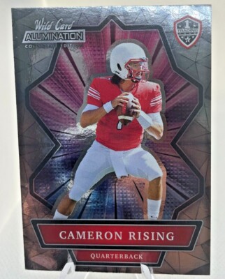 2021 Wild Card Alumination Collegiate Cameron Rising 1st Trading Card ...