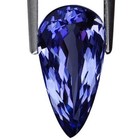 2.81 Ct IGI Certified A Natural Tanzanite Gemstone Blue Violet Pear Cut — photo 3