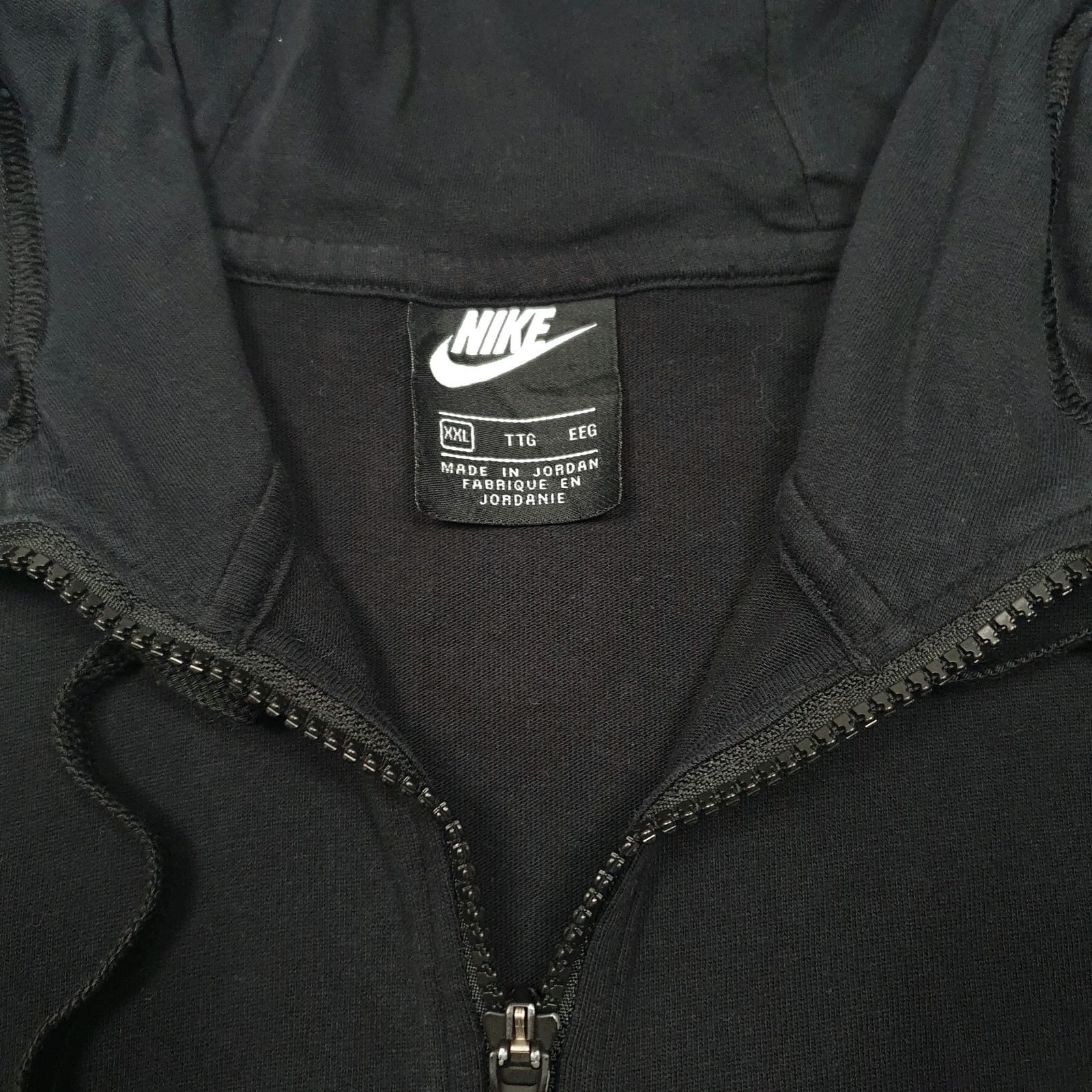 NIKE Full Zip Hoodie Jumper Sweatshirt Mens XL image 2