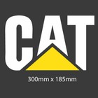  LARGE CATERPILLAR STICKER - CAT DECAL - Machinery Truck 4WD 4x4 Sticker Decal L