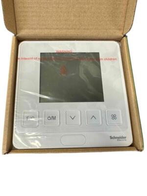 NEW Schneider Electric SpaceLogic Programmable Thermostat TH903-DM-W 24V 50/60hz