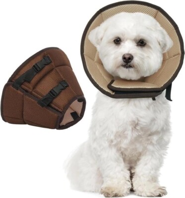 Kuoser Soft Dog Cone Collar After Surgery, Adjustable Dog Recovery Cone Collar
