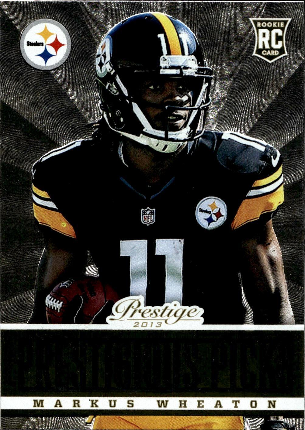 2013 Panini Prestige #14 Markus Wheaton Prestigious Picks Gold