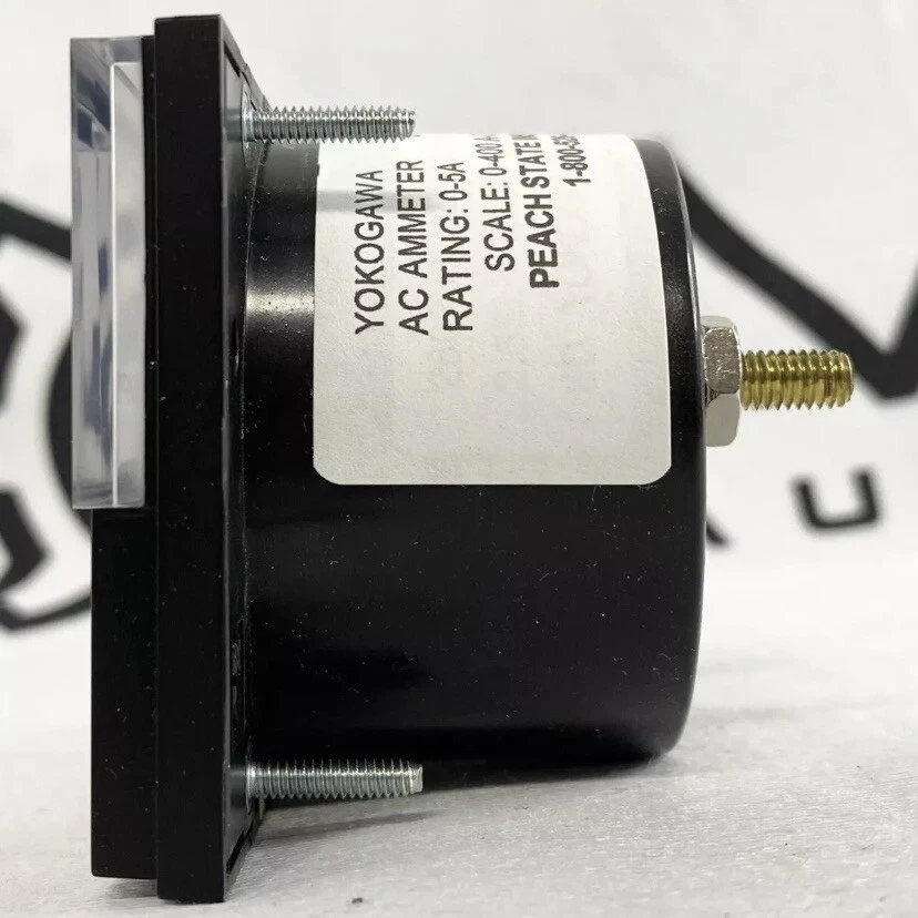 Yokogawa 250240LSSC AC Ammeter 0-400Amp Amperes  - Image 3 of 4