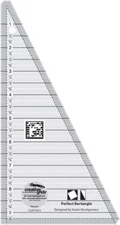 Creative Grids 9.5" 'Perfect Rectangle' Triangle Ruler - Sewing Quilting CGRTMT3