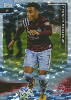 2021 Topps MLS WHITE ICE FOIL #121 JONATHAN LEWIS - Colorado Rapids