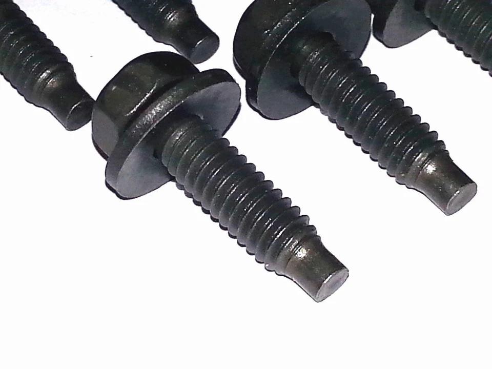 Marco de guardabarros de carrocería Ford Lincoln Mercury correcto de fábrica 1/4-20 pernos de perno 10 piezas A Foto 2 de 4