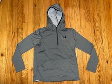Under Armour Hoodie Youth L Performance Fleece Long Sleeve 1/4 Zip Pullover