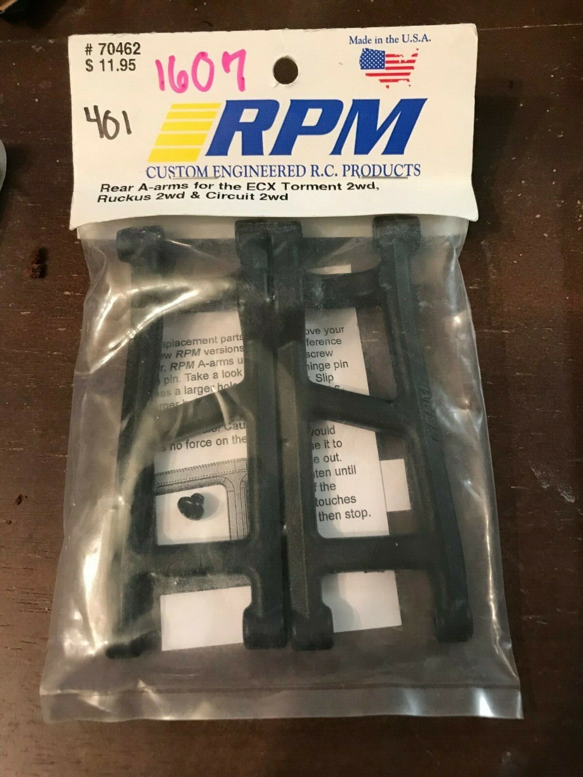 Radio Control Control Line Rc Model Vehicle Parts Accs Rpm R C Ecx Torment Ruckus Circuit Rear Suspension A Arms Rpm70462