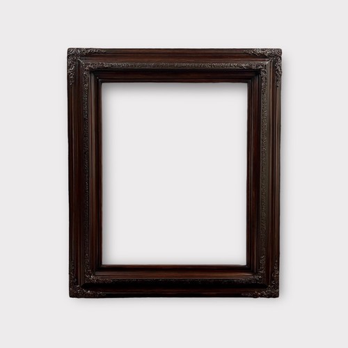 11 x 14 In stock ready to ship, Traditional compo ornate wood frame, dark walnut - Picture 2 of 10