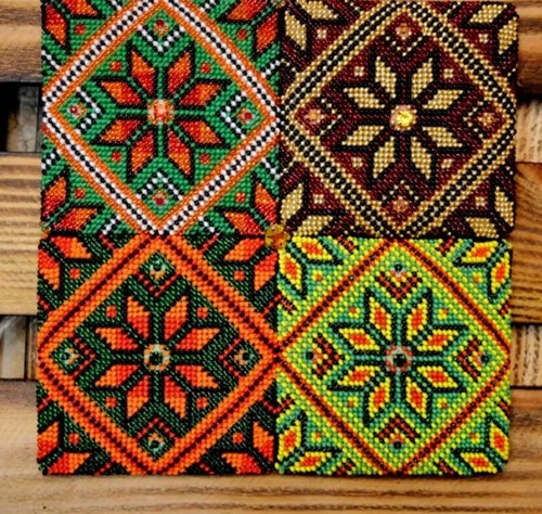 DIY Bead Embroidery Kit Amulet Energy Beadwork Beaded Stitching Art Set - Picture 15 of 16