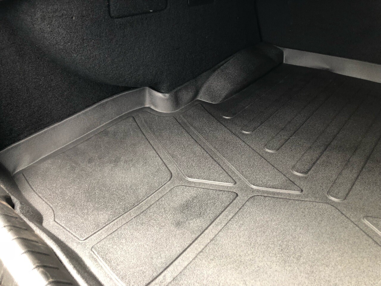 Rear Trunk Cargo Liner Floor Cover Tray Pad Mat for Maserati Ghibli 2014-2024