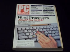 1990 DECEMBER 11 PC MAGAZINE - WORD PROCESSORS FRONT COVER - H 8396