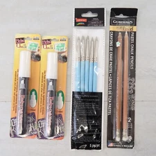 Bistro Chalk Marker White (2), Clay Shapers, White Pastel Chalk pencil Craft lot