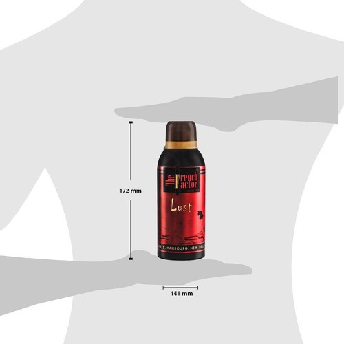 French Factor Deodorant Body Spray For Man Long Lasting Perfume Spray-150ml Each - Picture 8 of 8
