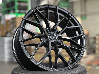 YA−MAN HRF17-W New 17x7.5J VFF107 Flow Formed (4 Wheel) MATT BLACK 4x100 HONDA