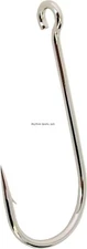 Gamakatsu Siwash Hook #5/0 Needle Point All Purpose Open Eye Nickel 6/Pk 10015