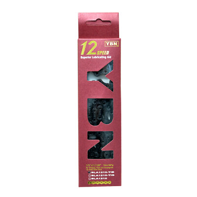 Catena YBN 12 Velocità 126 Link - Nera, Compatibile SRAM PC-XX1 Eagle