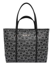 REPLAY Hand Bag Handtasche Shopper Tasche Black Schwarz