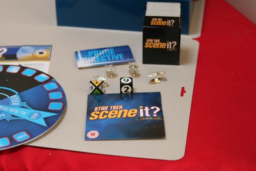 Scene It? - Star Trek - Deluxe Board DVD Game - Collectors - Opened - NOT Played - Picture 9 of 10