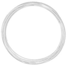 940 Argentium Silver Wire  Half Round, Dead Soft  6-22 Gauge  1-10 Ft  USA