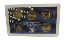 U.S. Mint 2005 Proof Set US State Quarters (1999-2008) for