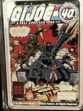 2022 1oz .999 FINE SILVER COLORIZED PROOF.     G. I. JOE. 40th.                 