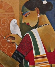 My Soul | Handmade Painting | Cotton Canvas | Acrylic Color