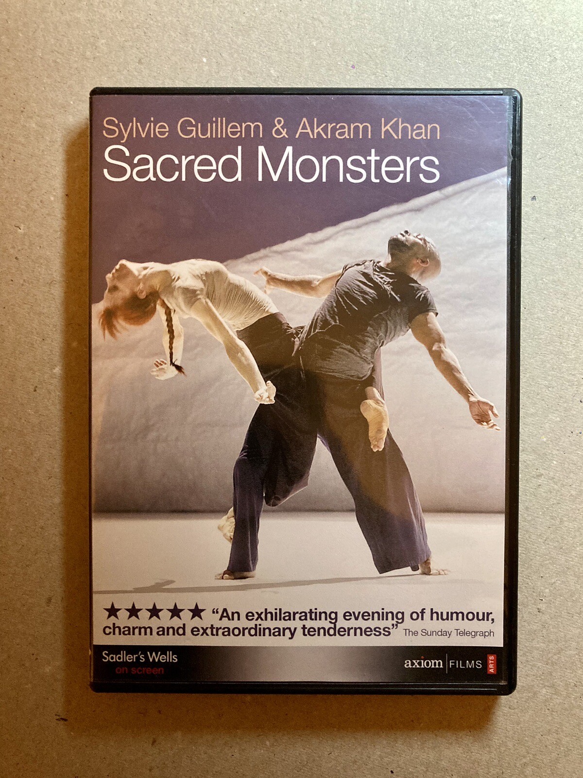 Sacred Monsters DVD, (2009), Sylvie Guillem, Akram Khan, Ballet, Kathak, Dance