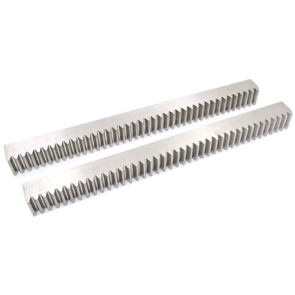 0.5 Modul-3 Modul Stirnzahnrad Zahnstangen Edelstahl Länge 300-1000mm Zahnstange - Bild 2 von 4