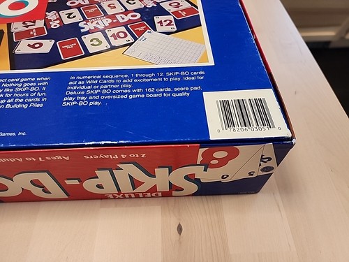 DELUXE SKIP-BO - Mattel Card Game - 1992 - Picture 15 of 17