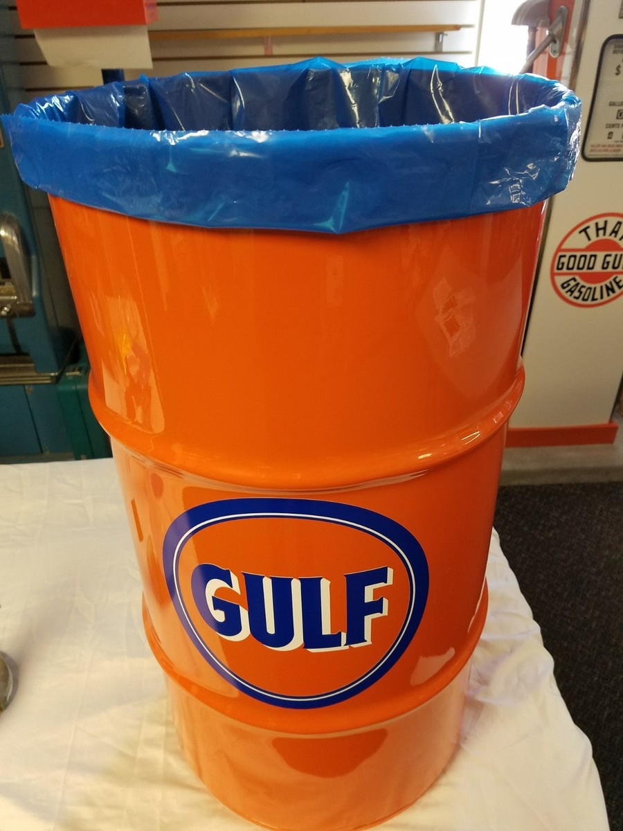 GULF OIL 1930S 1940S 1950S VINTAGE GAS STATION STYLE 16 GALLON